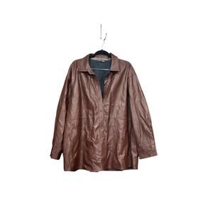 Black Tape Jacket Women 3X Brown